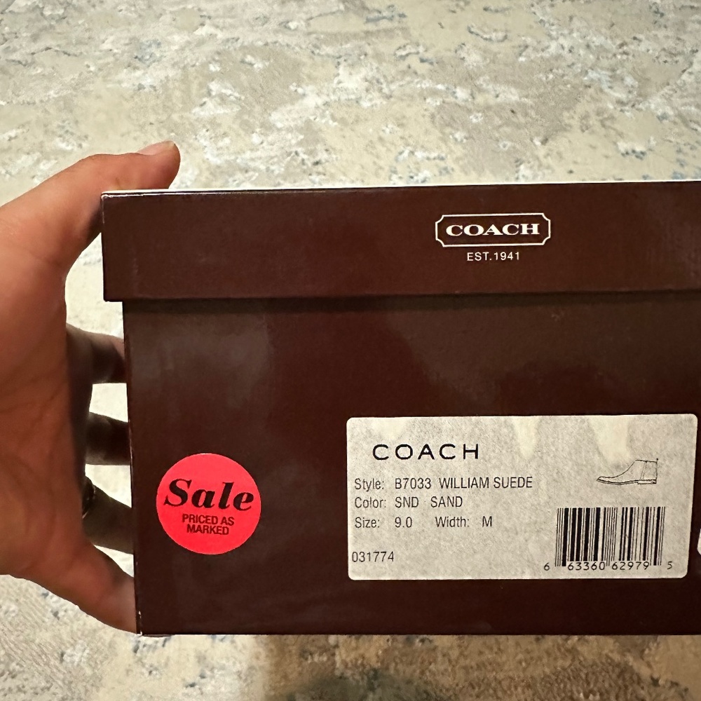 Coach boots
